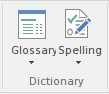 Part of the Publish ribbon in Sparx Systems Enterprise Architect.