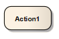 A simple example of an Action as used in Activity diagrams modeled using Sparx Systems Enterprise Architect. A simple example of an Action as used in Activity diagrams modeled using Sparx Systems Enterprise Architect.
